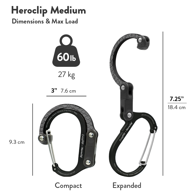 Heroclip X Carryology Seigaiha Stealth